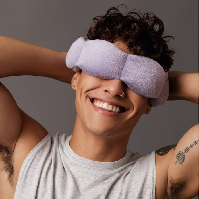 Silk Weighted Sleep Mask-Wisteria