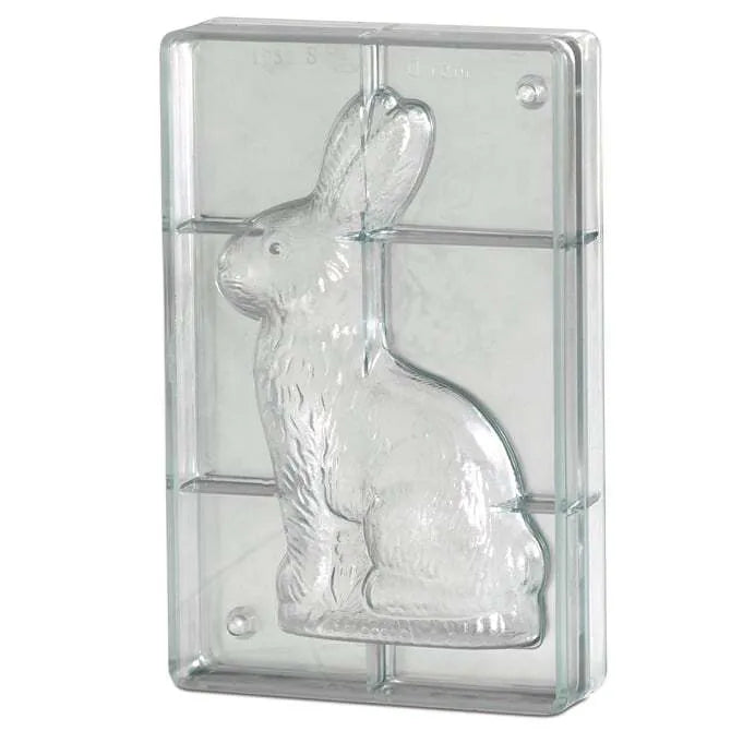 Sitting Rabbit Mold - 2 pc Mold