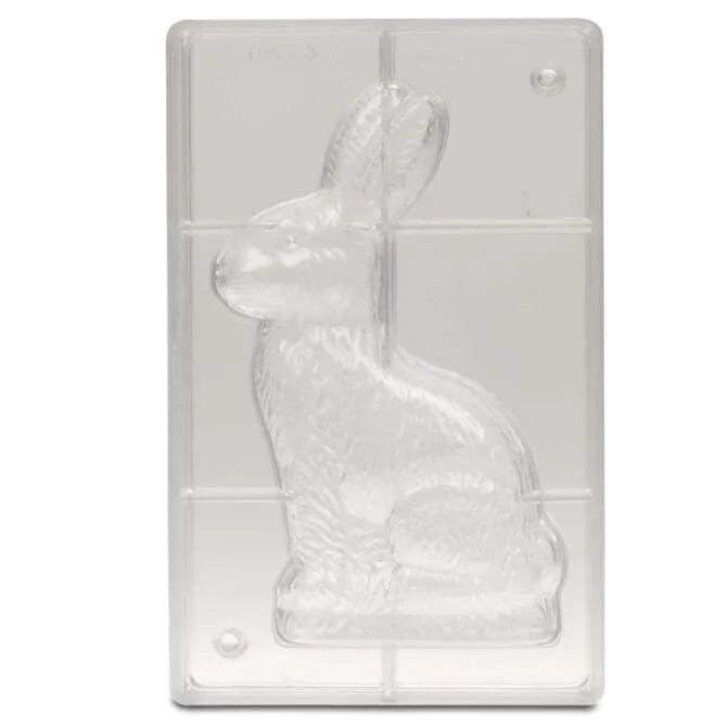 Sitting Rabbit Mold - 2 pc Mold