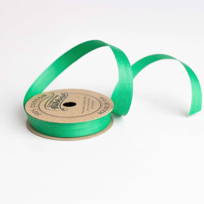 Wrappily Eco Friendly Gift Wrap Co. Cotton Curling Ribbon - Solid Green