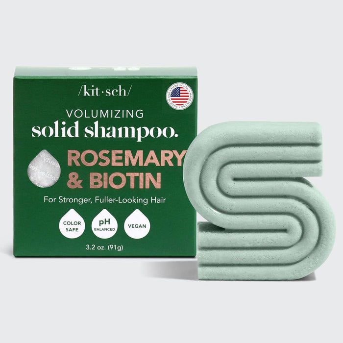 Solid Shampoo Bar-Rosemary & Biotin Volumizing