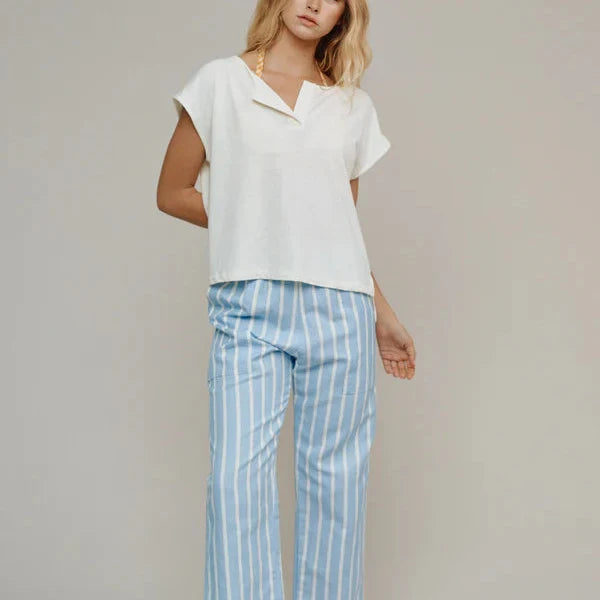 Sonora Tee in Washed White