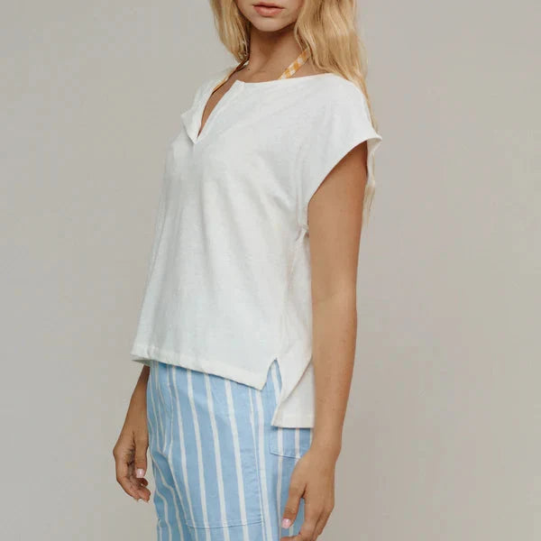 Sonora Tee in Washed White