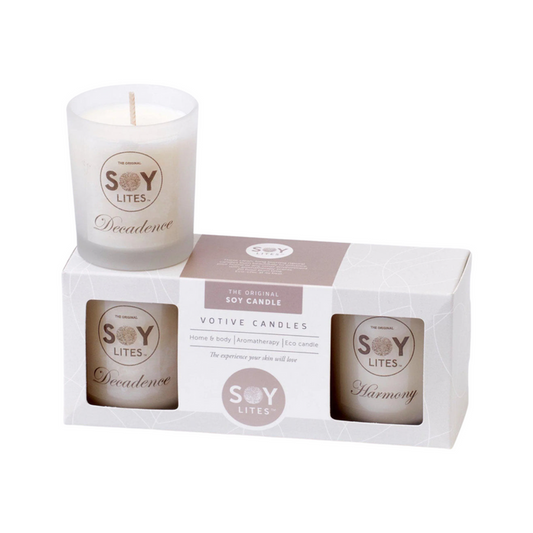 SoyLites | Assorted Votive Gift Pack: 3 x 70ml Harmony, Rejuvenation, Clarity