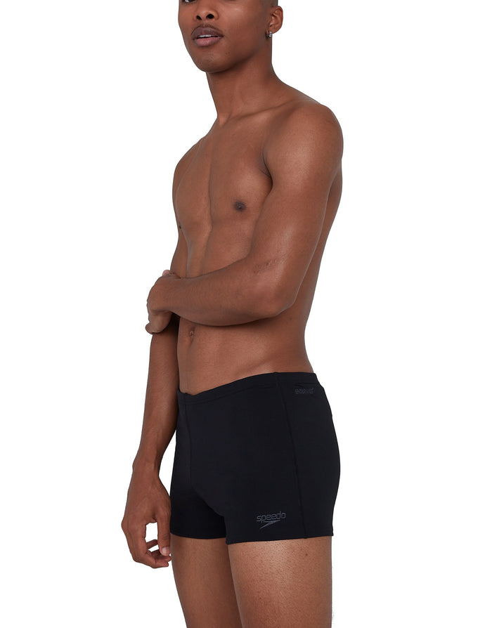 Black Speedo Essential Endurance Plus swim trunk
