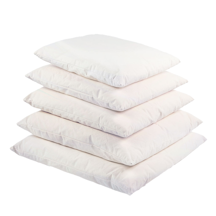 Square Pillow Insert in Cotton