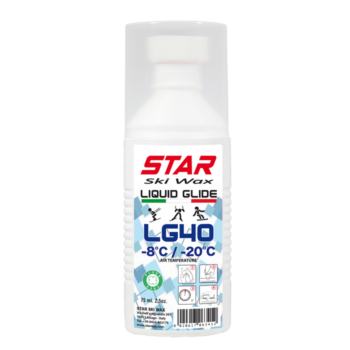A product picture of the STAR LG40 COLD Liquid Glide Wax (Sponge Applicator) (-8C/-20C) | 75ml