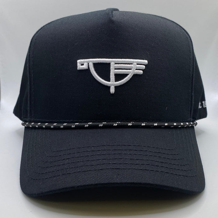 Station Rope Snapback — Black