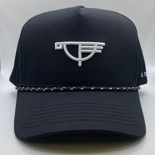 Station Rope Snapback — Black