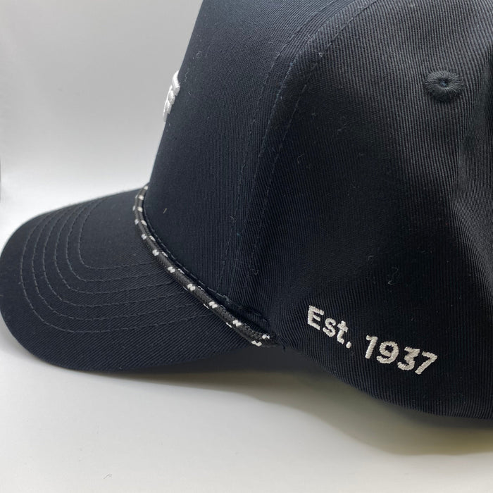 Station Rope Snapback — Black