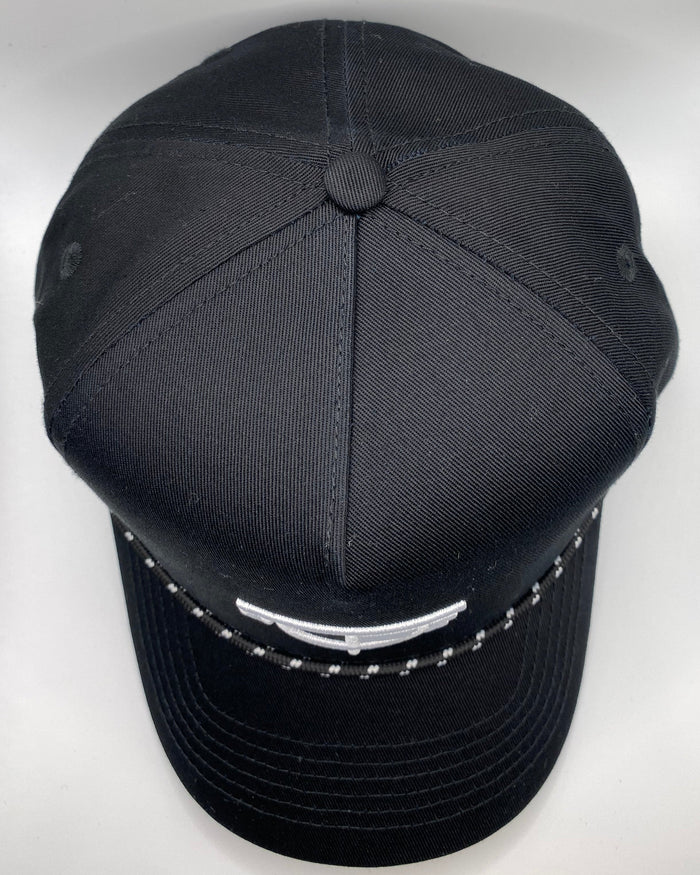 Station Rope Snapback — Black