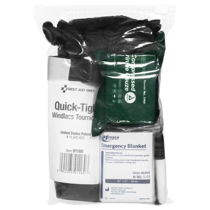 Stop the Bleed Pack BC4 Plus With Chest Seal