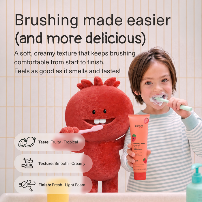 Strawberry Mango Kids Nano-hydroxyapatite Toothpaste