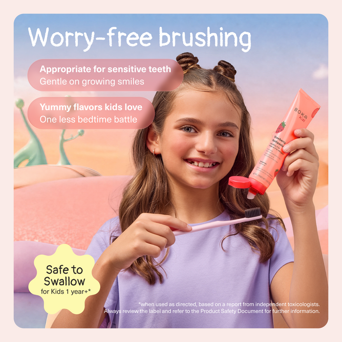 Strawberry Mango Kids Nano-hydroxyapatite Toothpaste