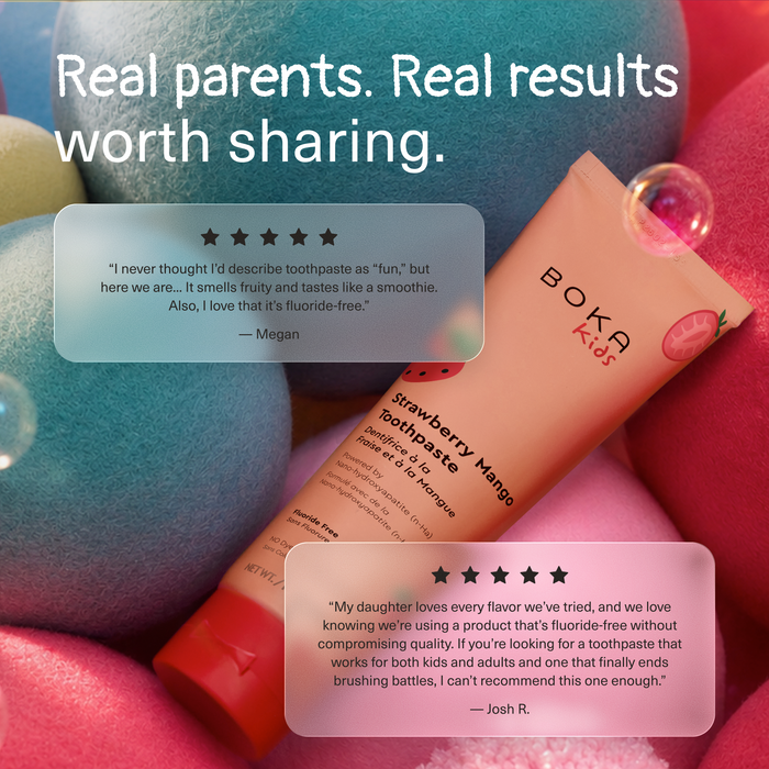 Strawberry Mango Kids Nano-hydroxyapatite Toothpaste