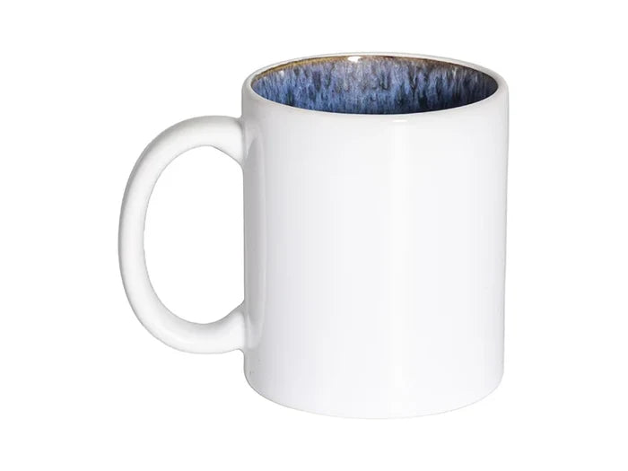 Sublimation 11oz Two-Tone Kiln-changed Color Mug (Dark Blue)