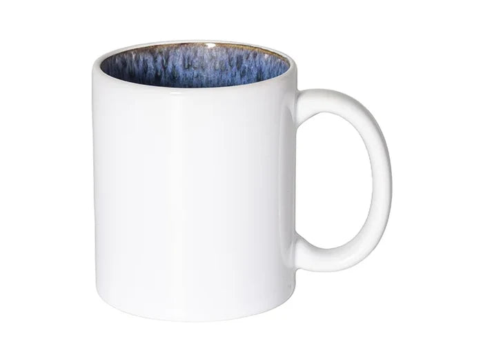 Sublimation 11oz Two-Tone Kiln-changed Color Mug (Dark Blue)