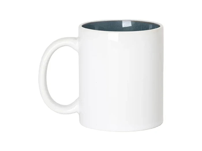Sublimation 11oz Two-Tone Kiln-changed Color Mug (Lake Blue)