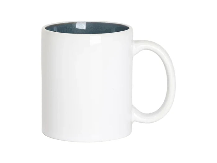 Sublimation 11oz Two-Tone Kiln-changed Color Mug (Lake Blue)