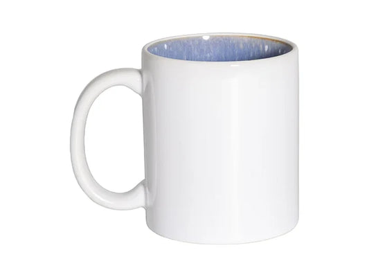 Sublimation 11oz Two-Tone Kiln-changed Color Mug (Light Blue)