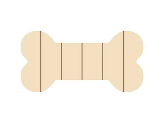 Sublimation Blanks Bone Shaped Sign (25.4*12.7*1.5cm)
