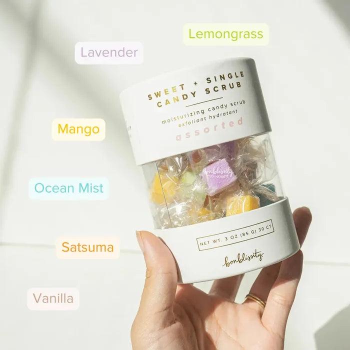 Sugar Cubes Candy Scrub - Assorted Self Care Gift