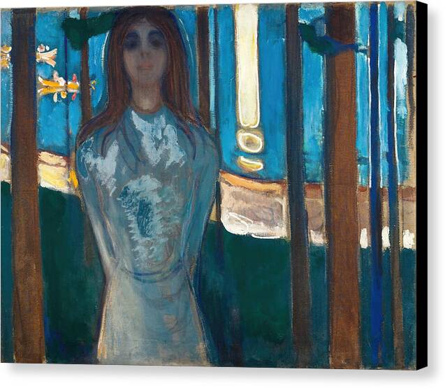 Summer Night - The Voice - Canvas Print