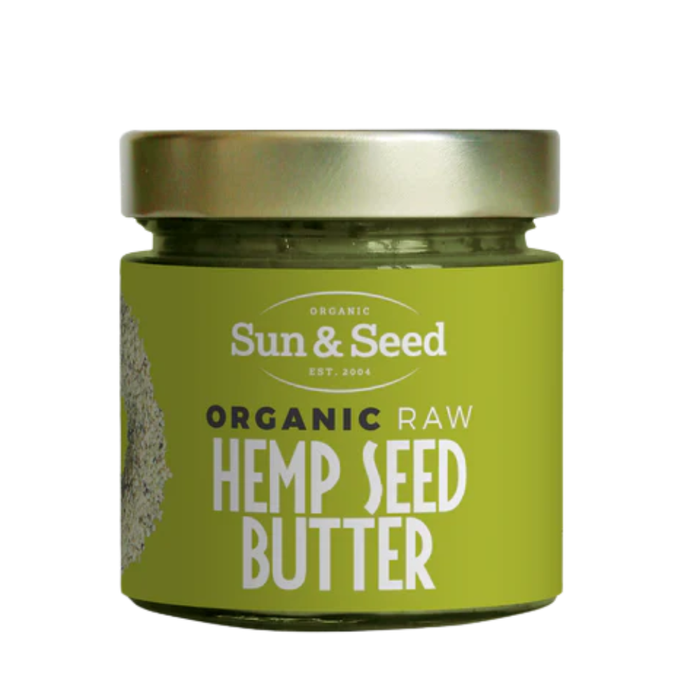 Sun & Seed Organic Raw Hemp Seed Butter 200g