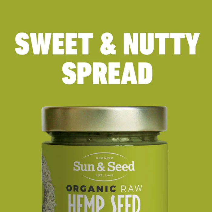 Sun & Seed Organic Raw Hemp Seed Butter 200g