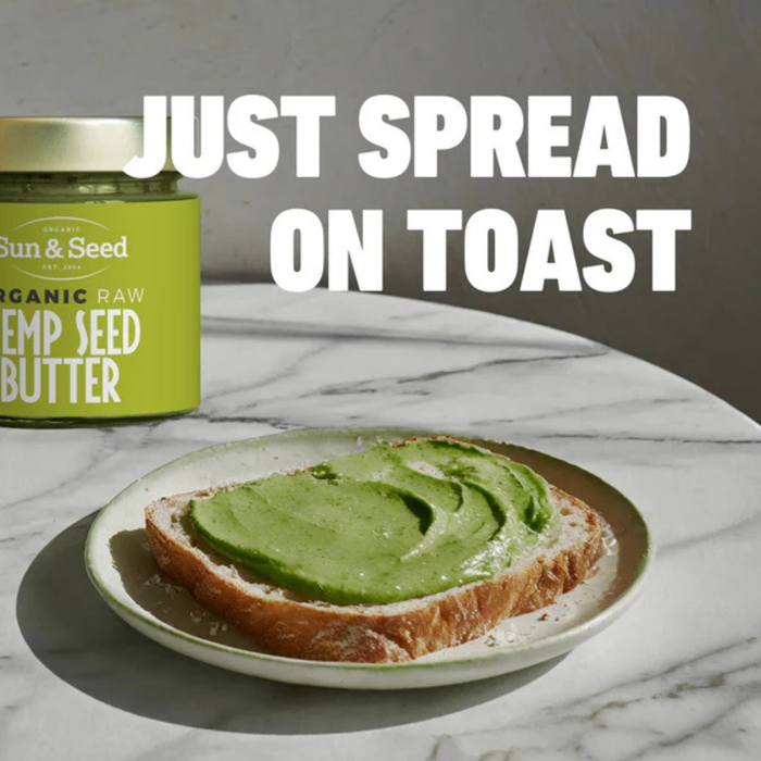 Sun & Seed Organic Raw Hemp Seed Butter 200g