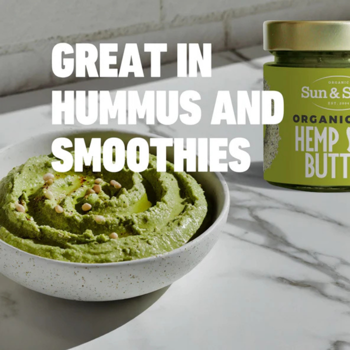 Sun & Seed Organic Raw Hemp Seed Butter 200g