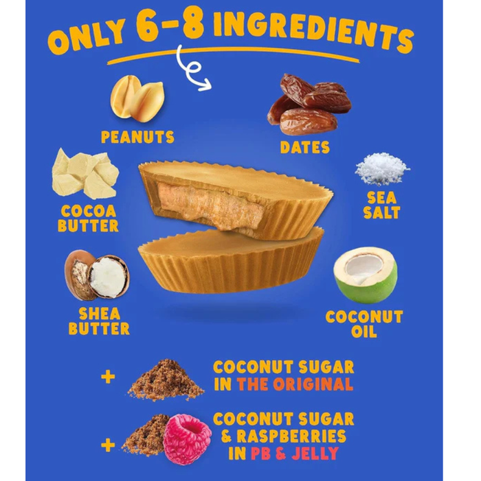 Superfoodio Peanut Butter Better Cups No Added Sugar 30g