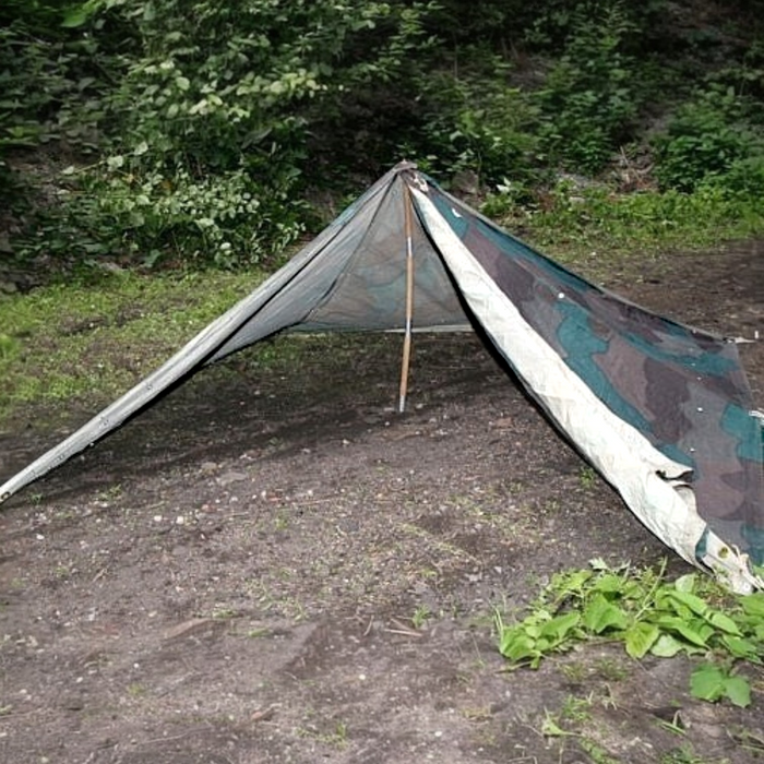 Swedish M90 Camo Shelter Quarter