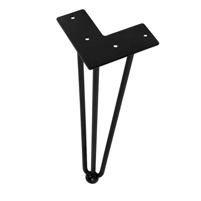 Table Leg 28 inch (71 cm) High - Matte Black
