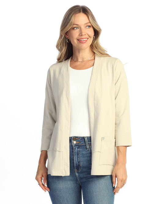 Terry Open Cardigan - M142