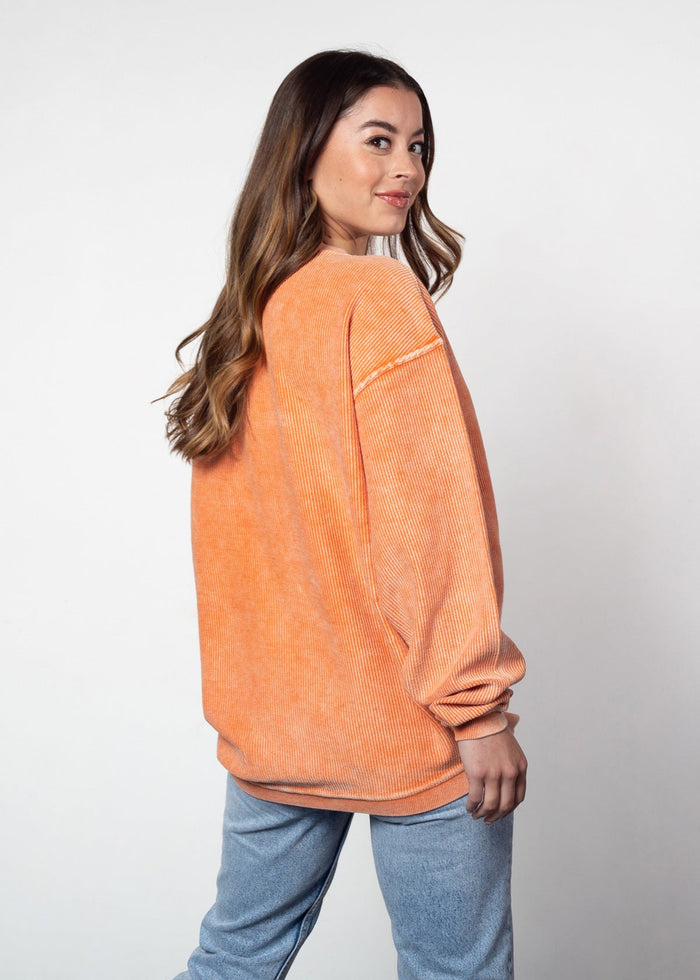 Texas Longhorns Women's Clubhouse Original Corded Crew