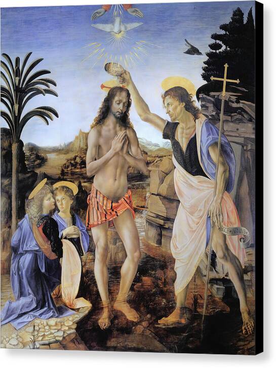 The Baptism of Christ - Canvas Print