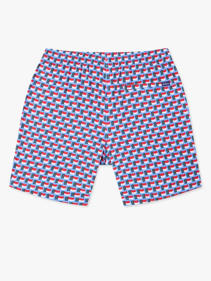 The Blue Ridge Bliss 7" (Classic Lined Swim Trunk) - Image 7 - Chubbies Shorts