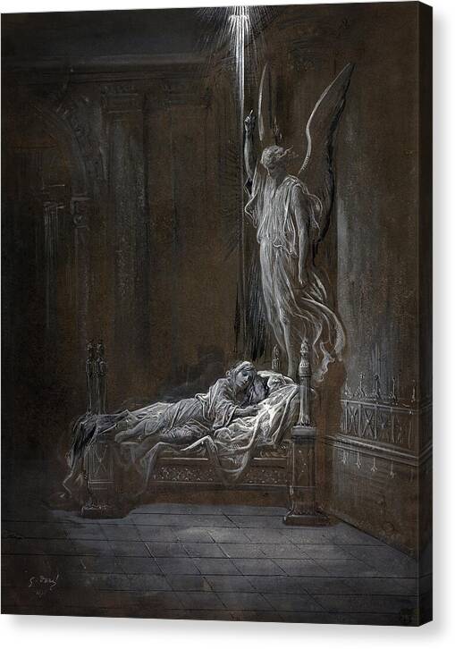 The Calling of Samuel - Canvas Print