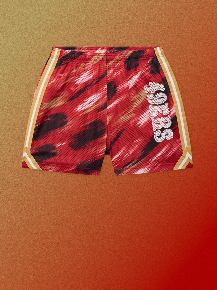 The Color Blitz 49ers (Mesh Short) - Image 1 - Chubbies Shorts