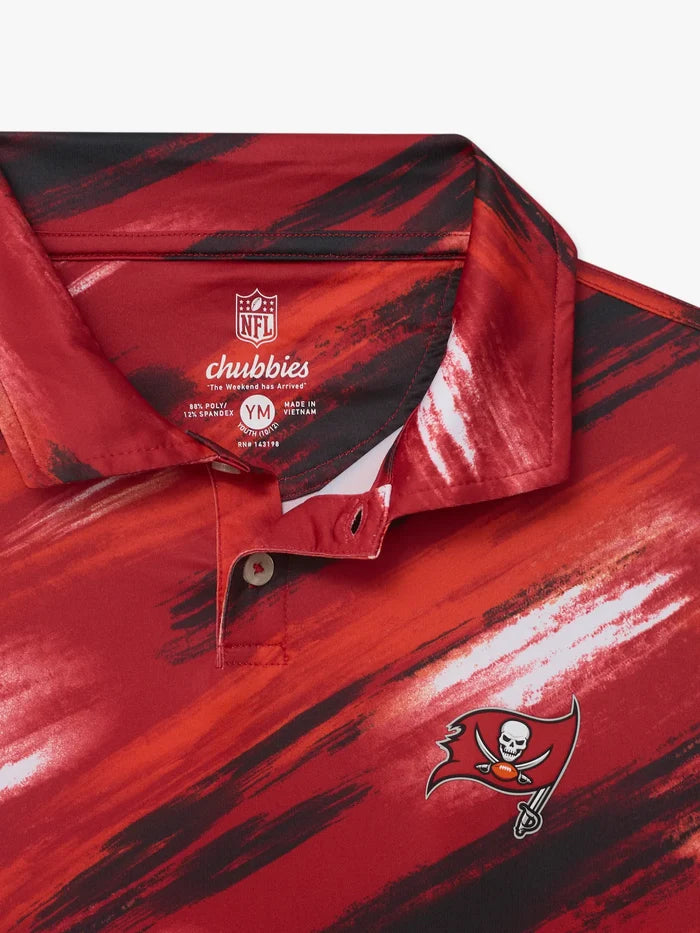 The Color Blitz Buccaneers (Boys Polo) - Image 3 - Chubbies Shorts