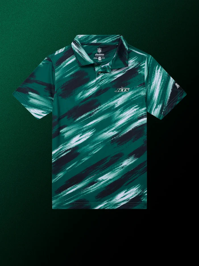 The Color Blitz Jets (Boys Polo) - Image 1 - Chubbies Shorts