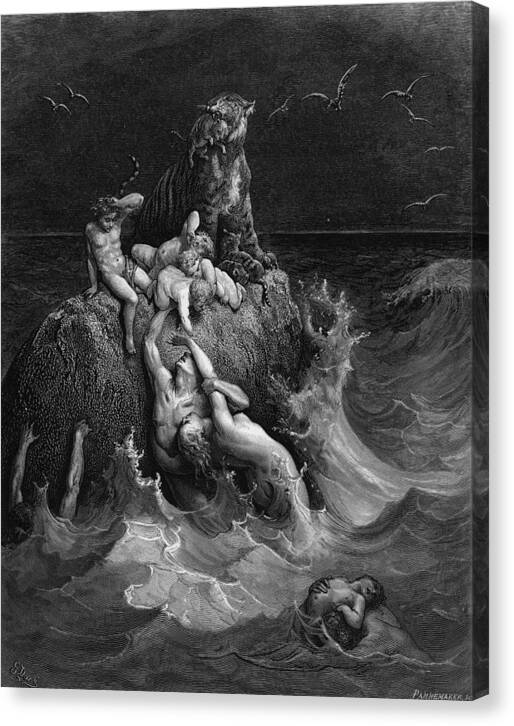 The Deluge - Canvas Print