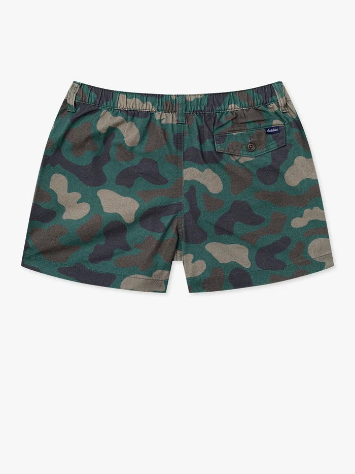 The Duck & Covers (Boys Originals)- Dark Green - Image 2 - Chubbies Shorts
