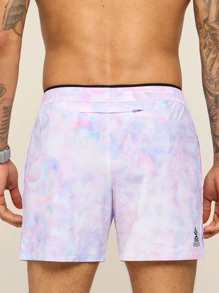 The Elements 5.5" (Ultimate Training Short with Hidden Liner)- Pink - Image 9 - Chubbies Shorts