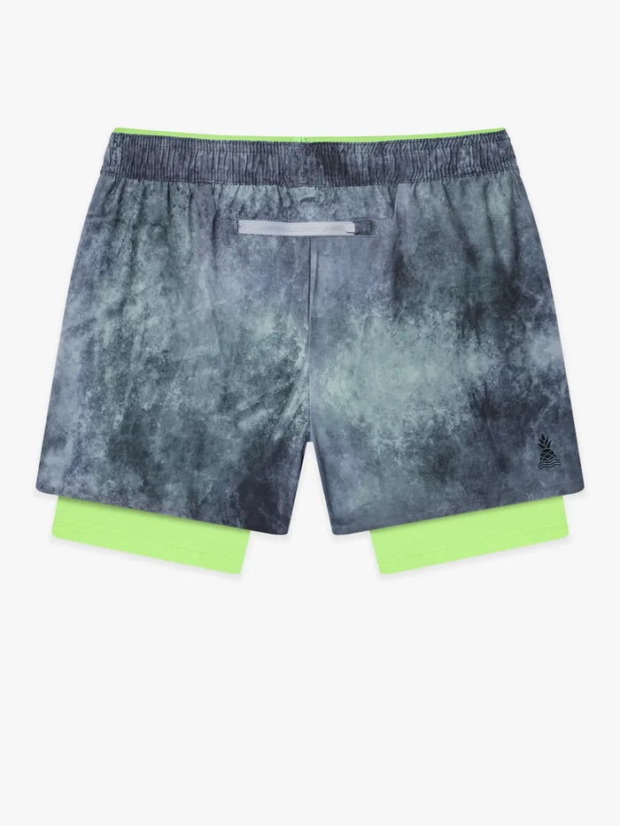 The Elements (Boys Ultimate Training Short)- Gray - Image 2 - Chubbies Shorts