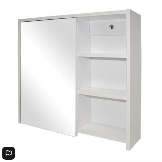 The European Bathroom Mirror Cabinet 700mm 100% WaterProof