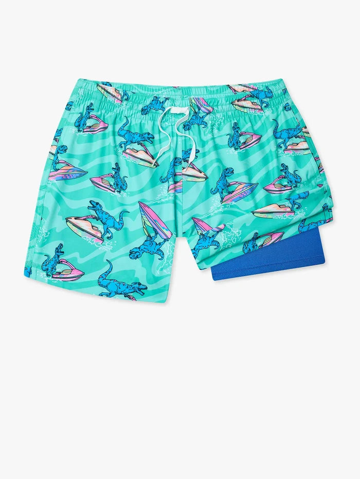 The Fossil Fuels 4" (Classic Lined Swim Trunk) - Image 6 - Chubbies Shorts