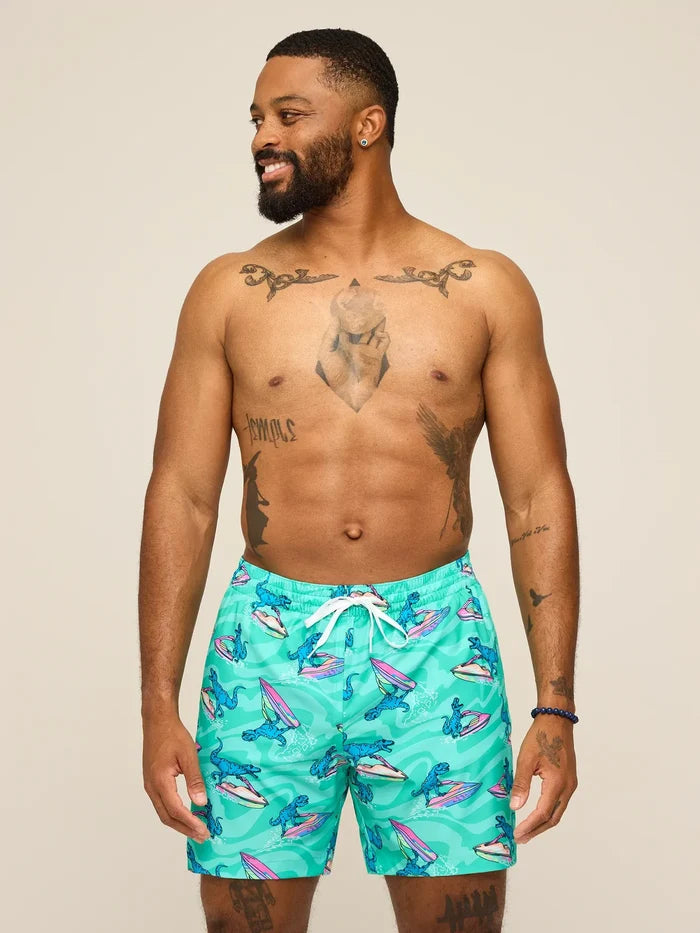 The Fossil Fuels 5.5" (Classic Lined Swim Trunk) - Image 3 - Chubbies Shorts