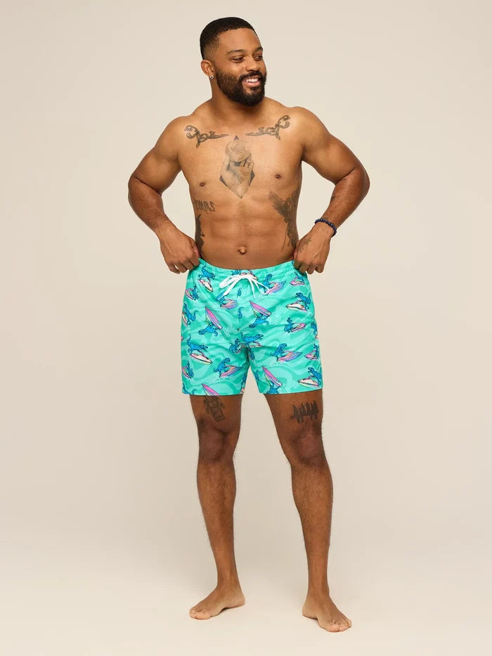 The Fossil Fuels 5.5" (Classic Lined Swim Trunk) - Image 5 - Chubbies Shorts